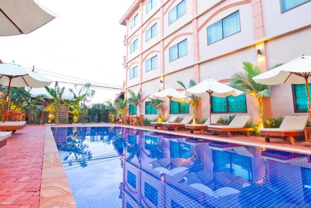 โรงแรมกลอเรียอังกอร์ เสียมราฐ ภายนอก รูปภาพ